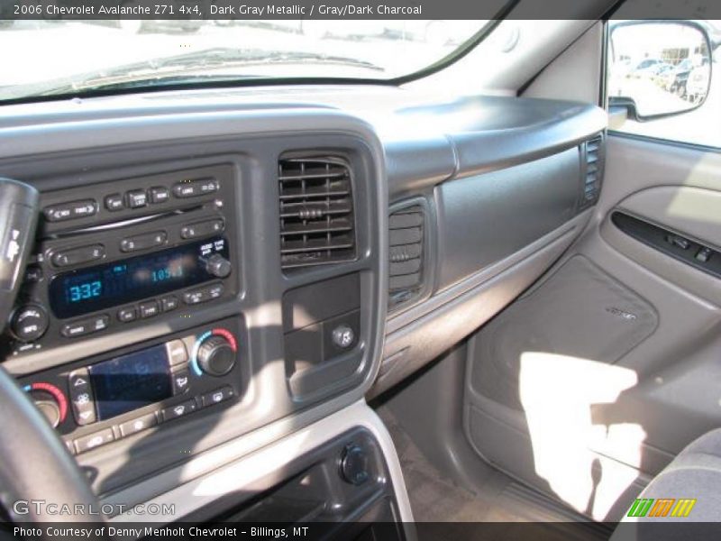 Dark Gray Metallic / Gray/Dark Charcoal 2006 Chevrolet Avalanche Z71 4x4