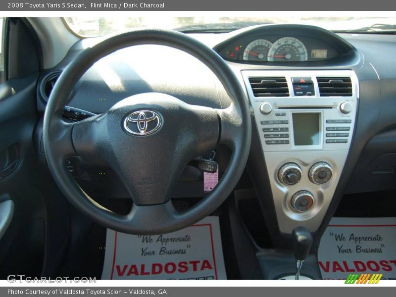 Flint Mica / Dark Charcoal 2008 Toyota Yaris S Sedan