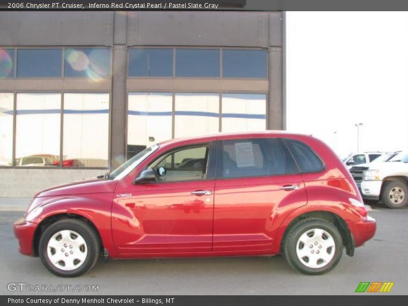 Inferno Red Crystal Pearl / Pastel Slate Gray 2006 Chrysler PT Cruiser