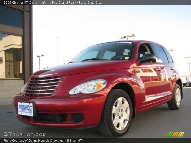 Inferno Red Crystal Pearl / Pastel Slate Gray 2006 Chrysler PT Cruiser