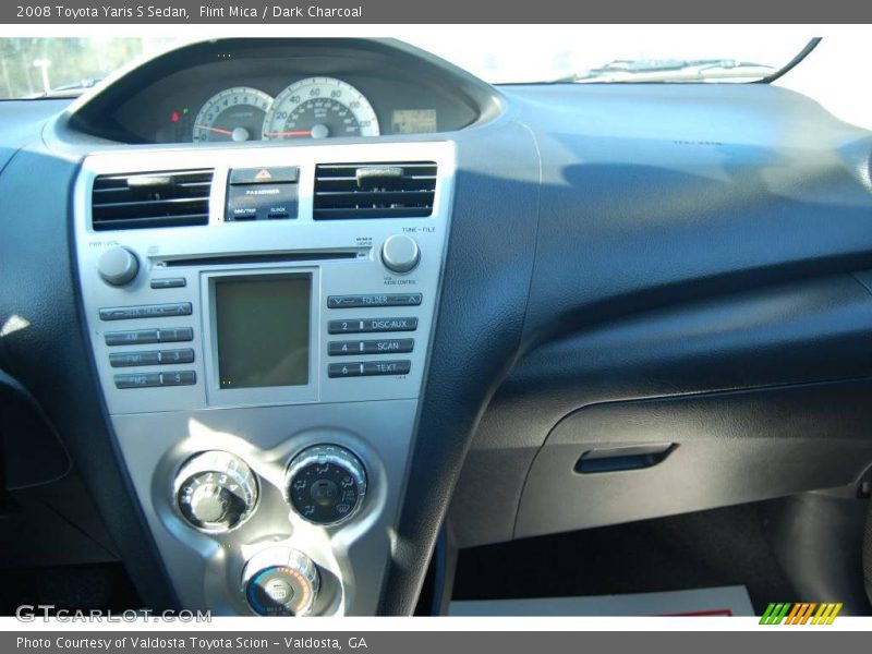 Flint Mica / Dark Charcoal 2008 Toyota Yaris S Sedan