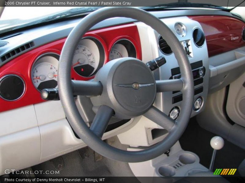 Inferno Red Crystal Pearl / Pastel Slate Gray 2006 Chrysler PT Cruiser