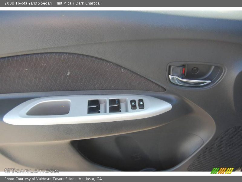 Flint Mica / Dark Charcoal 2008 Toyota Yaris S Sedan