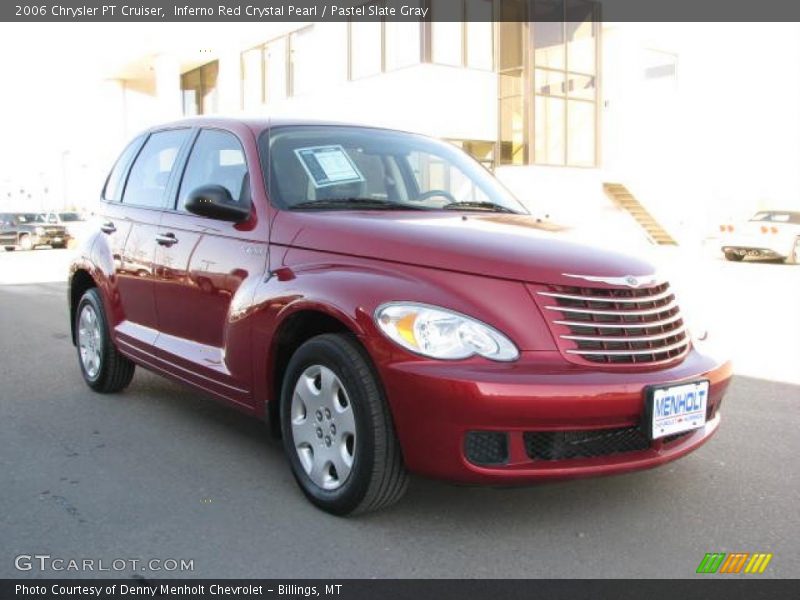 Inferno Red Crystal Pearl / Pastel Slate Gray 2006 Chrysler PT Cruiser
