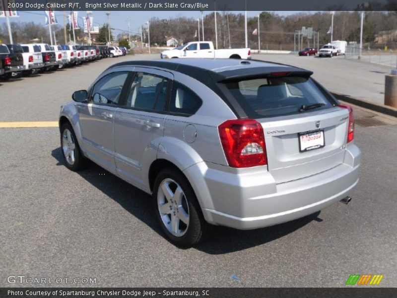 Bright Silver Metallic / Dark Slate Gray/Blue 2009 Dodge Caliber R/T