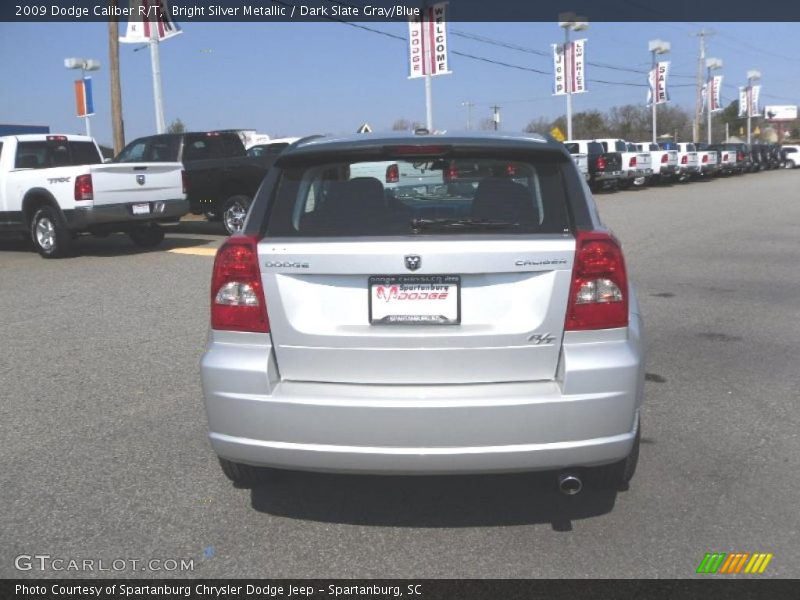Bright Silver Metallic / Dark Slate Gray/Blue 2009 Dodge Caliber R/T