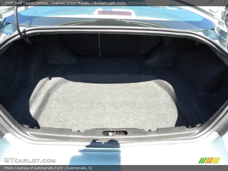 Titanium Green Metallic / Medium Light Stone 2008 Ford Taurus Limited