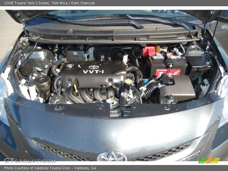 Flint Mica / Dark Charcoal 2008 Toyota Yaris S Sedan