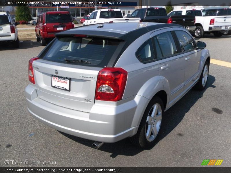 Bright Silver Metallic / Dark Slate Gray/Blue 2009 Dodge Caliber R/T