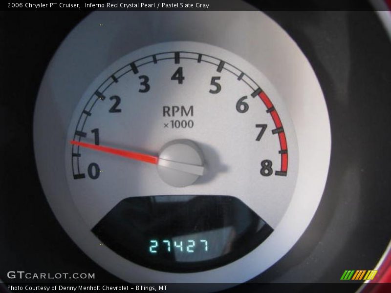 Inferno Red Crystal Pearl / Pastel Slate Gray 2006 Chrysler PT Cruiser