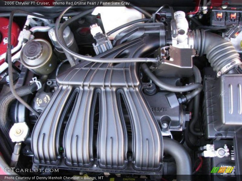 Inferno Red Crystal Pearl / Pastel Slate Gray 2006 Chrysler PT Cruiser