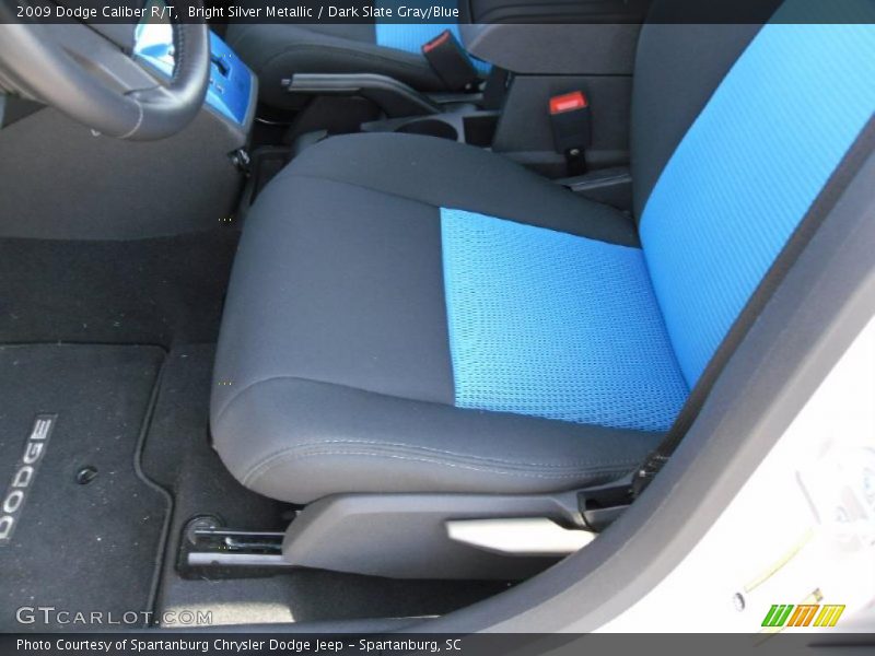 Bright Silver Metallic / Dark Slate Gray/Blue 2009 Dodge Caliber R/T