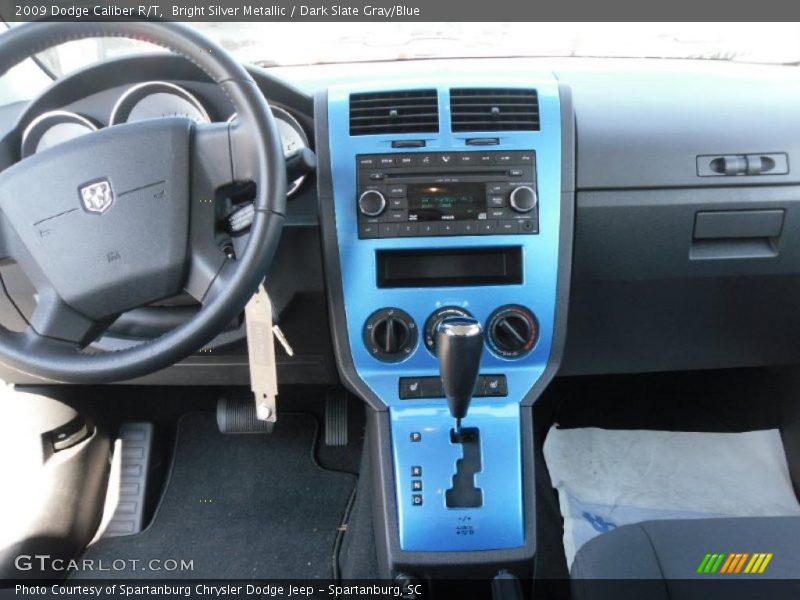 Bright Silver Metallic / Dark Slate Gray/Blue 2009 Dodge Caliber R/T