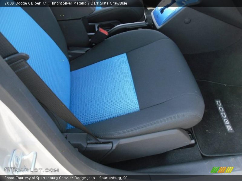 Bright Silver Metallic / Dark Slate Gray/Blue 2009 Dodge Caliber R/T