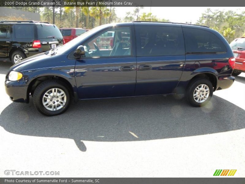 Butane Blue Pearl / Medium Slate Gray 2006 Dodge Grand Caravan SE