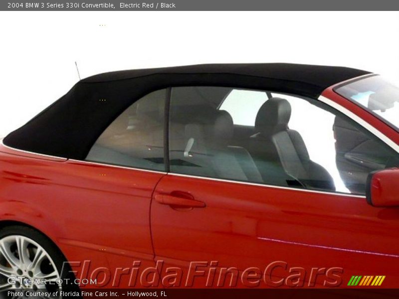 Electric Red / Black 2004 BMW 3 Series 330i Convertible