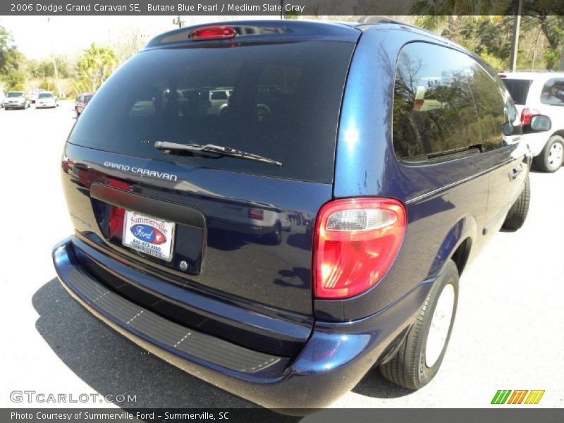 Butane Blue Pearl / Medium Slate Gray 2006 Dodge Grand Caravan SE