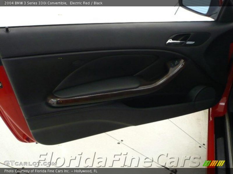 Electric Red / Black 2004 BMW 3 Series 330i Convertible