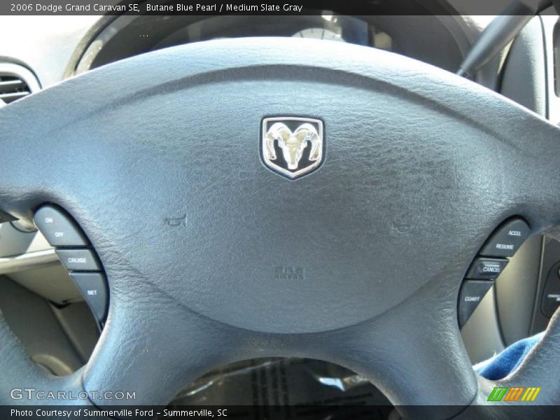 Butane Blue Pearl / Medium Slate Gray 2006 Dodge Grand Caravan SE