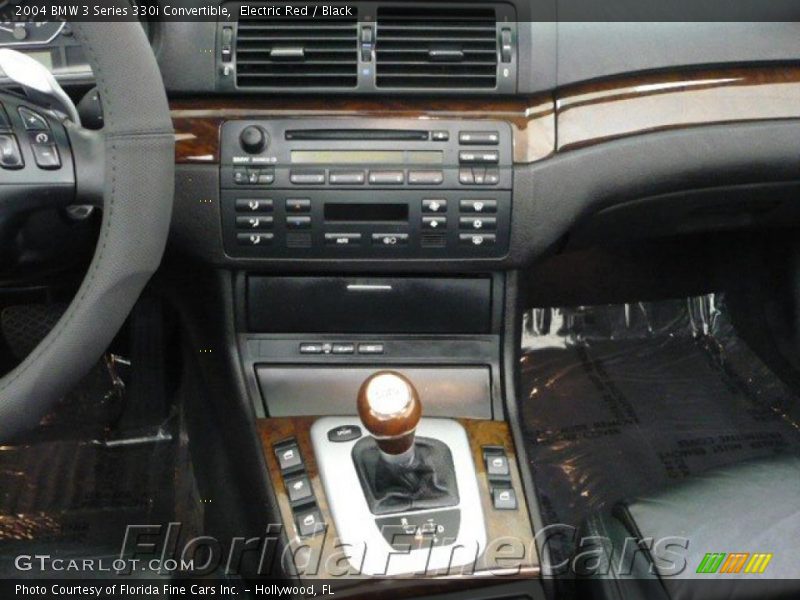 Electric Red / Black 2004 BMW 3 Series 330i Convertible