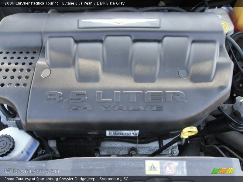 Butane Blue Pearl / Dark Slate Gray 2006 Chrysler Pacifica Touring