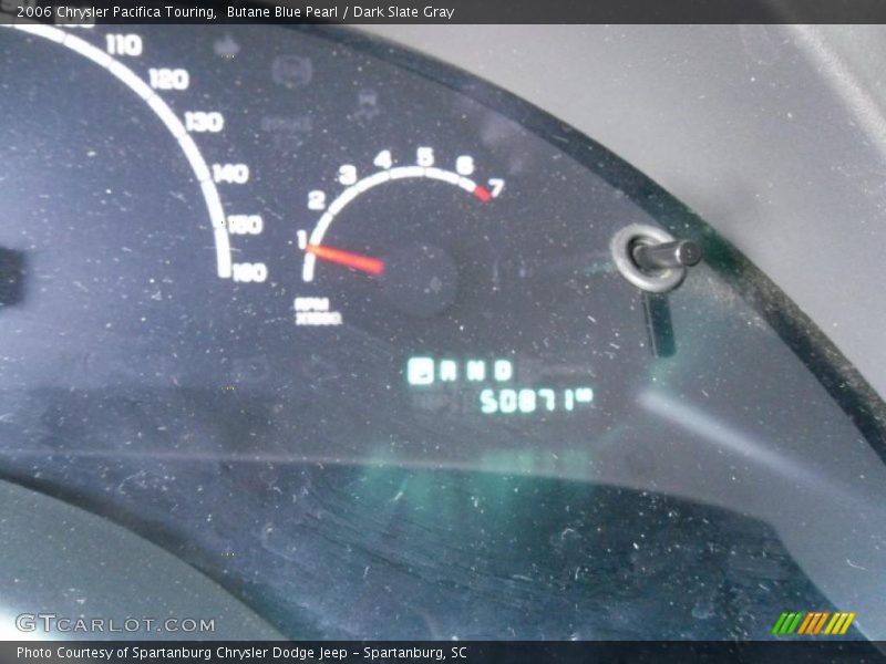 Butane Blue Pearl / Dark Slate Gray 2006 Chrysler Pacifica Touring