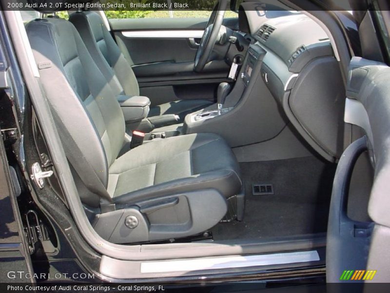 Brilliant Black / Black 2008 Audi A4 2.0T Special Edition Sedan