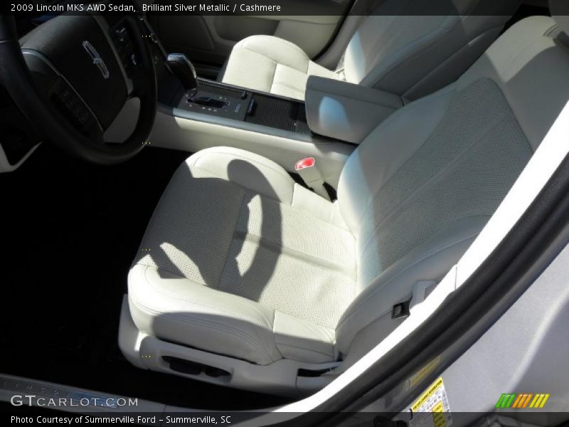 Brilliant Silver Metallic / Cashmere 2009 Lincoln MKS AWD Sedan