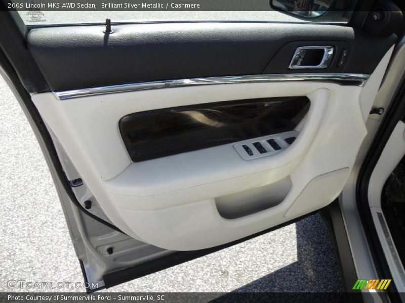 Brilliant Silver Metallic / Cashmere 2009 Lincoln MKS AWD Sedan