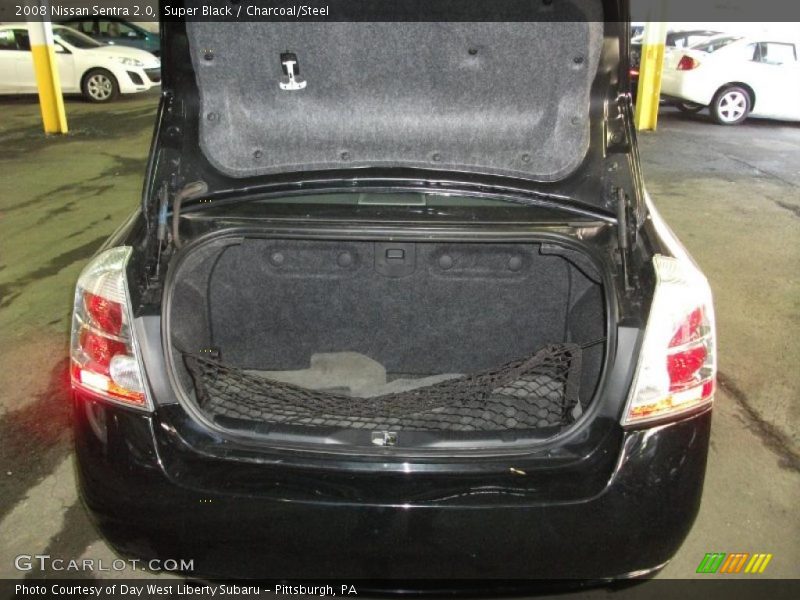 Super Black / Charcoal/Steel 2008 Nissan Sentra 2.0