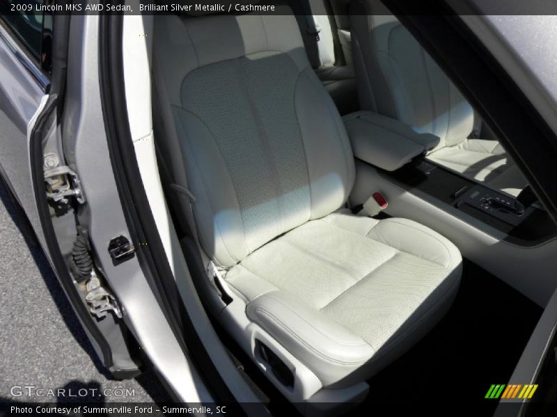 Brilliant Silver Metallic / Cashmere 2009 Lincoln MKS AWD Sedan