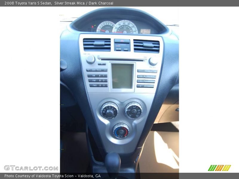 Silver Streak Mica / Dark Charcoal 2008 Toyota Yaris S Sedan
