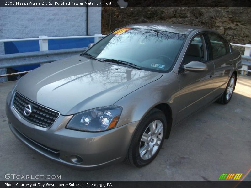 Polished Pewter Metallic / Frost 2006 Nissan Altima 2.5 S
