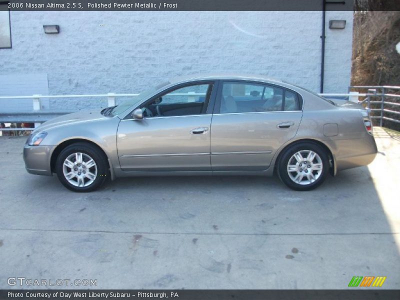 Polished Pewter Metallic / Frost 2006 Nissan Altima 2.5 S