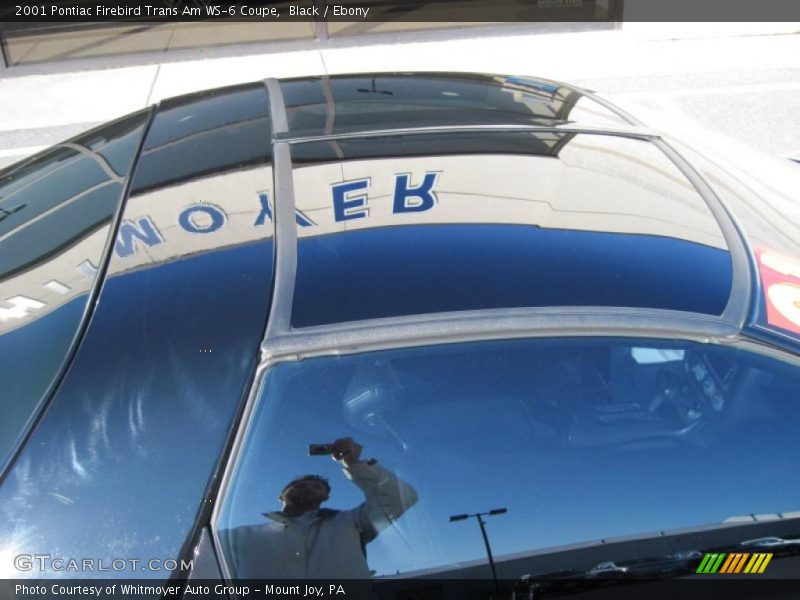Black / Ebony 2001 Pontiac Firebird Trans Am WS-6 Coupe
