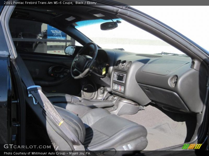 Black / Ebony 2001 Pontiac Firebird Trans Am WS-6 Coupe