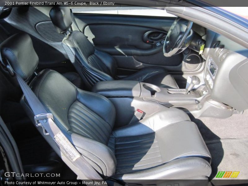 Black / Ebony 2001 Pontiac Firebird Trans Am WS-6 Coupe