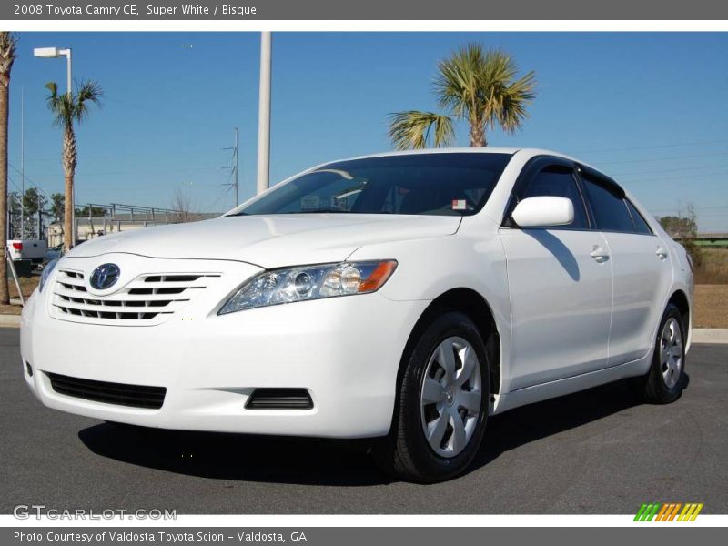 Super White / Bisque 2008 Toyota Camry CE
