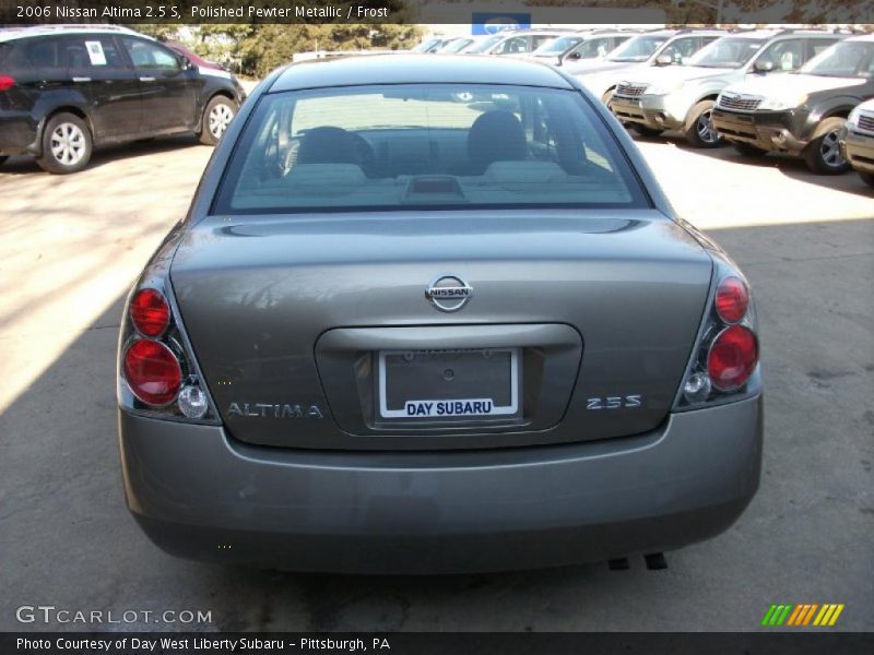 Polished Pewter Metallic / Frost 2006 Nissan Altima 2.5 S