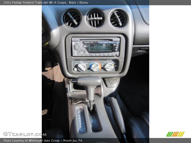 Black / Ebony 2001 Pontiac Firebird Trans Am WS-6 Coupe