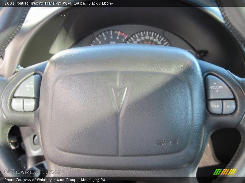 Black / Ebony 2001 Pontiac Firebird Trans Am WS-6 Coupe