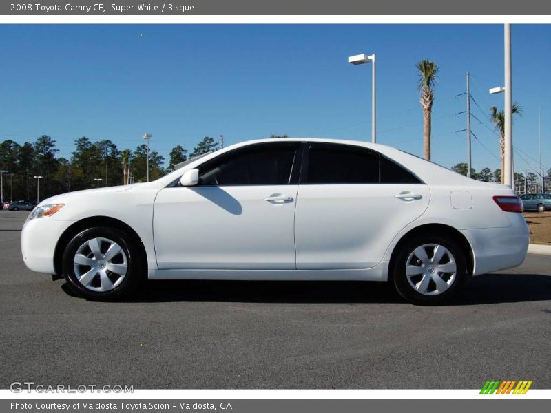 Super White / Bisque 2008 Toyota Camry CE