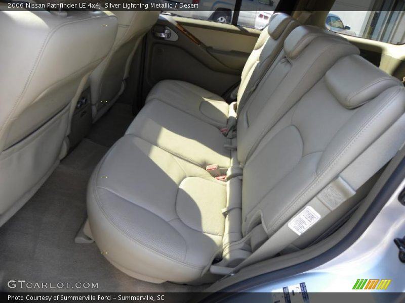 Silver Lightning Metallic / Desert 2006 Nissan Pathfinder LE 4x4