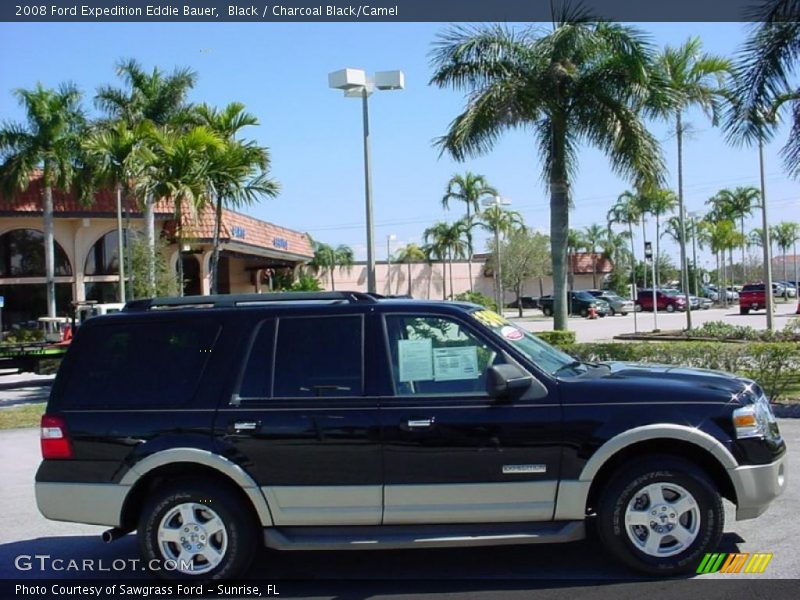 Black / Charcoal Black/Camel 2008 Ford Expedition Eddie Bauer