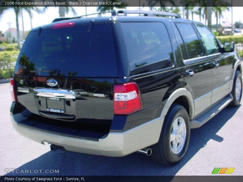 Black / Charcoal Black/Camel 2008 Ford Expedition Eddie Bauer