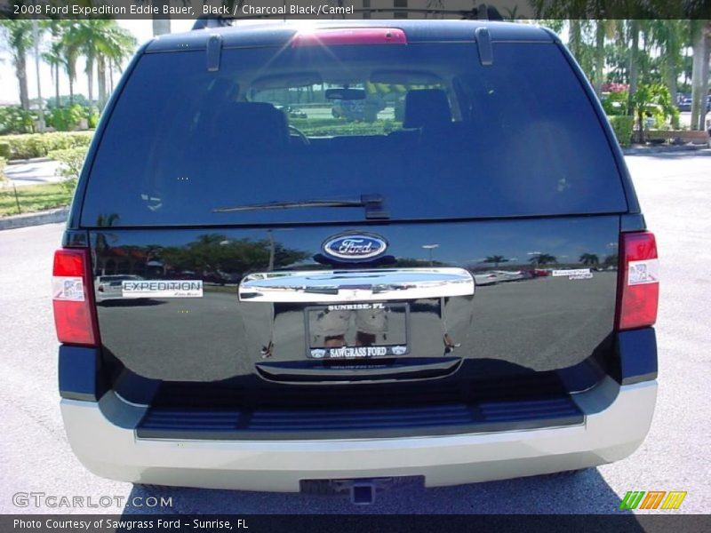 Black / Charcoal Black/Camel 2008 Ford Expedition Eddie Bauer