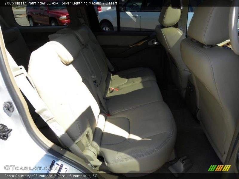 Silver Lightning Metallic / Desert 2006 Nissan Pathfinder LE 4x4