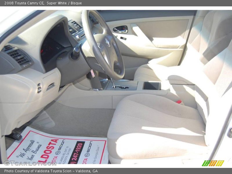 Super White / Bisque 2008 Toyota Camry CE
