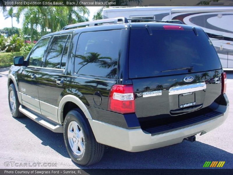 Black / Charcoal Black/Camel 2008 Ford Expedition Eddie Bauer
