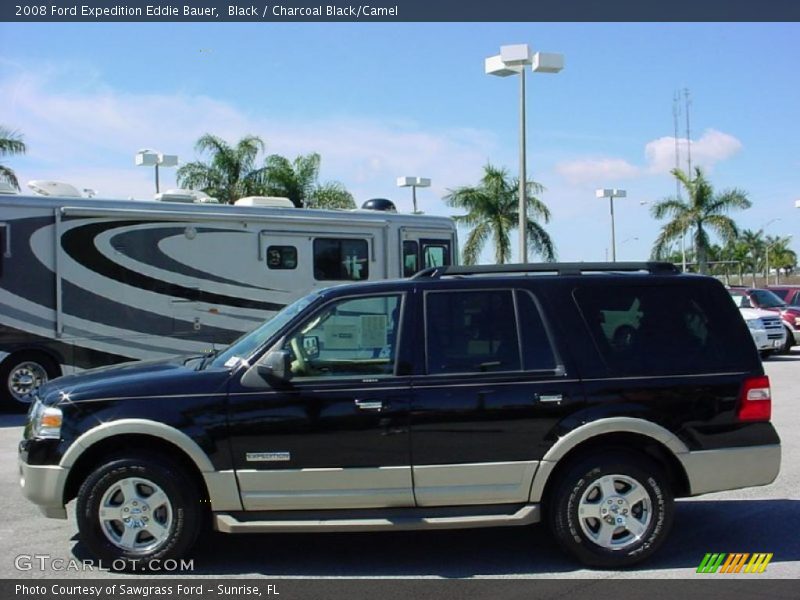 Black / Charcoal Black/Camel 2008 Ford Expedition Eddie Bauer
